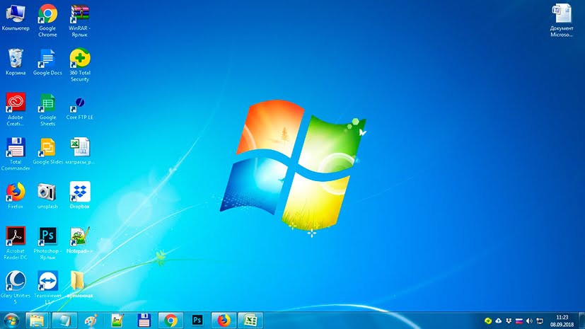 Как сделать виджет на рабочий стол windows 7